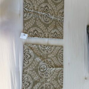 Pottery Barn Lena Medallion Pillow Covers (2) 20x20